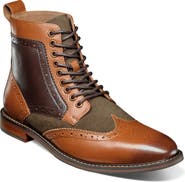 Stacy Adams Finnegan Wingtip Lace-Up Boot