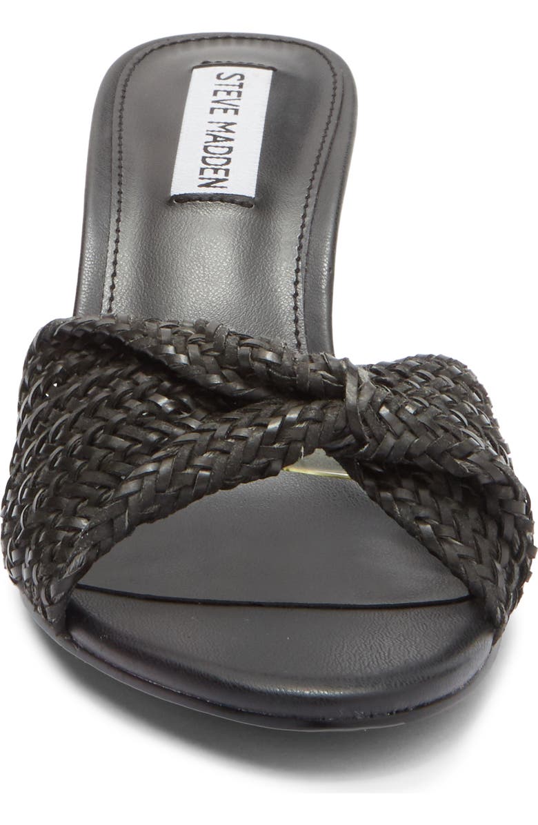 Steve Madden Russo Slide Sandal, Alternate, color, Black