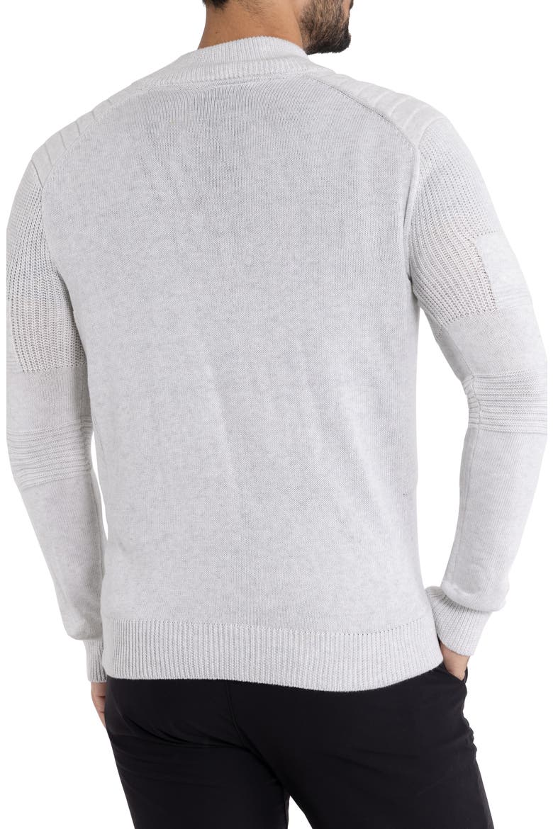Full-Zip Sweater Jacket, Alternate, color, OATMEAL