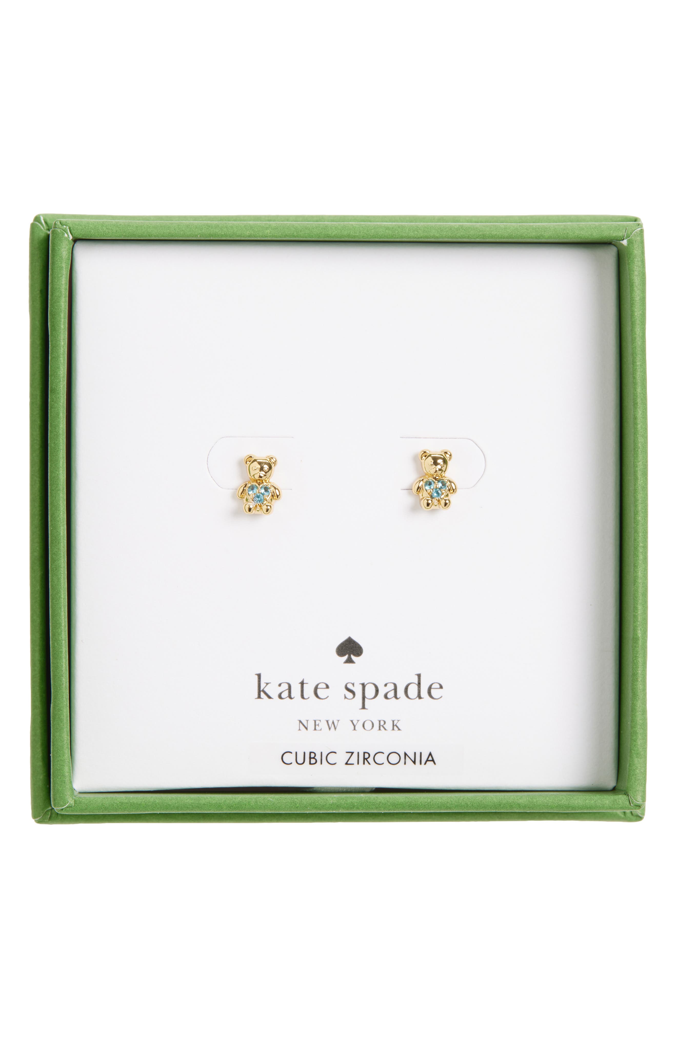 Kate Spade New York mini bear stud earrings