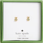 Kate Spade New York mini bear stud earrings