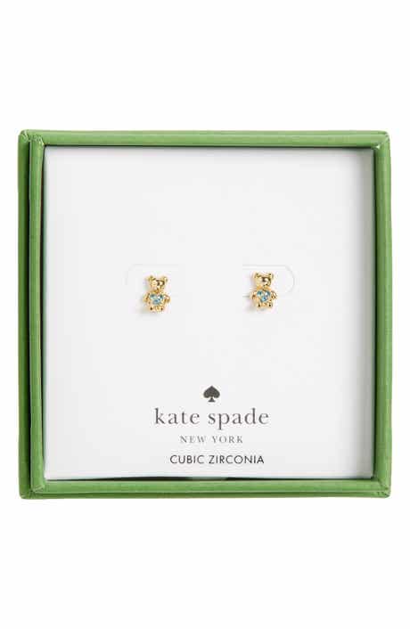 Kate Spade New York mini bear stud earrings