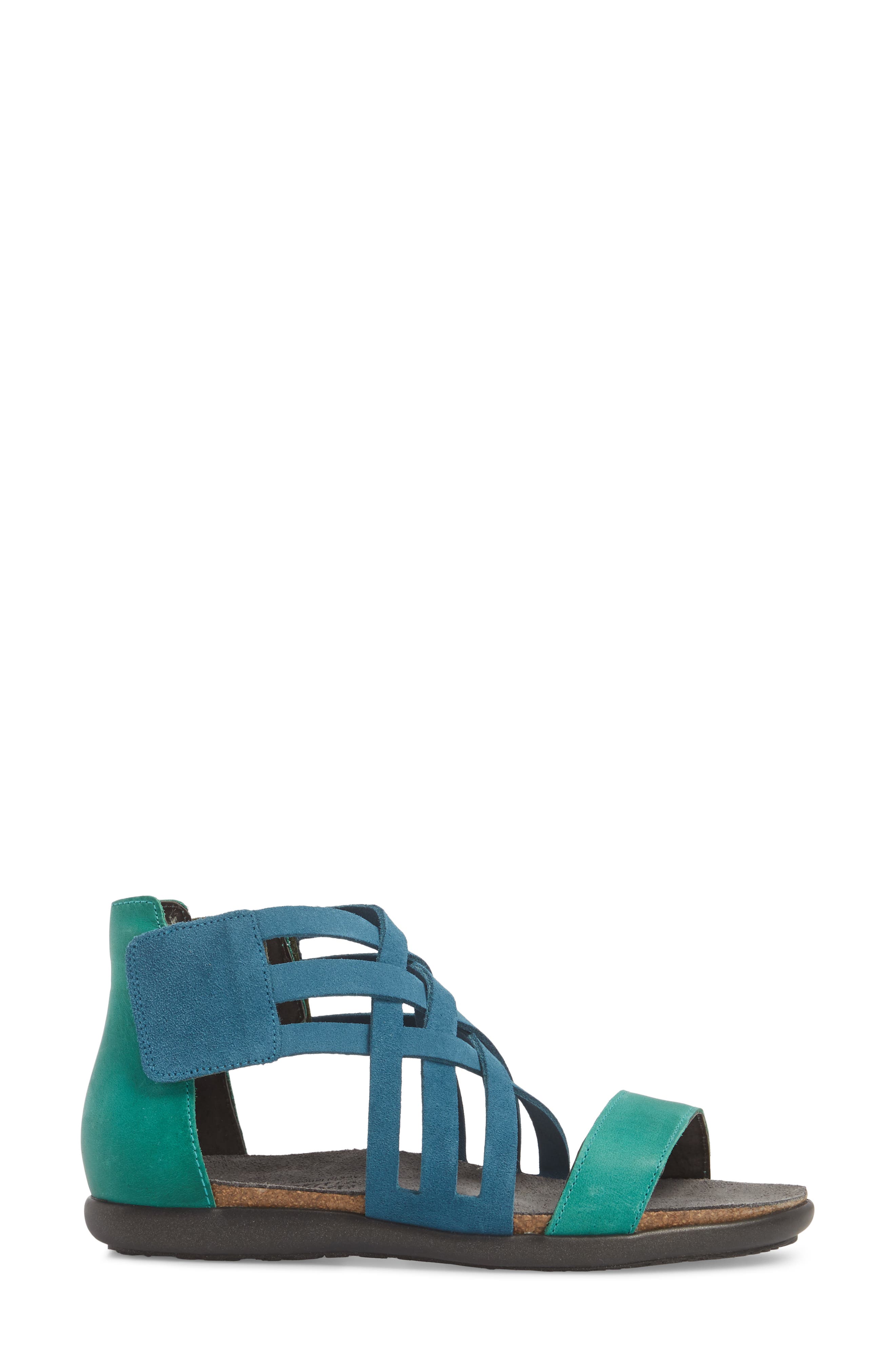 Marita Sandal, Alternate, color, PACIFIC BLUE SUEDE