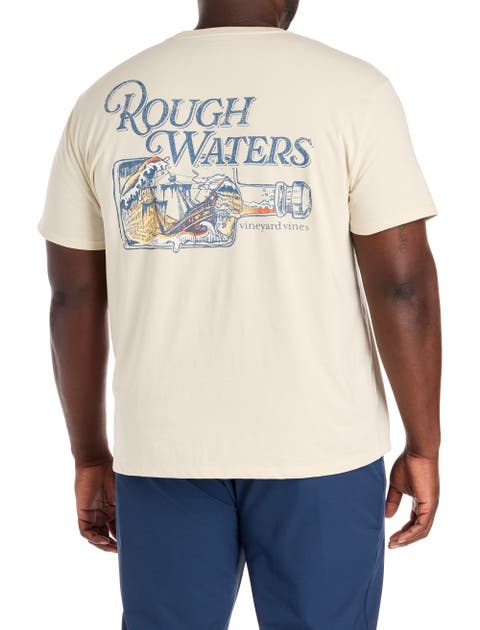 Big & Tall Rough Waters Graphic Tee