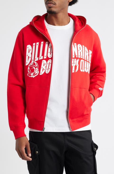 パーカー・フーディ BILLIONAIRE BOYS CLUB Men Hoodies B24451 RED Billionaire Boys Club BILLIONAIRE BOYS CLUB Men Hoodies