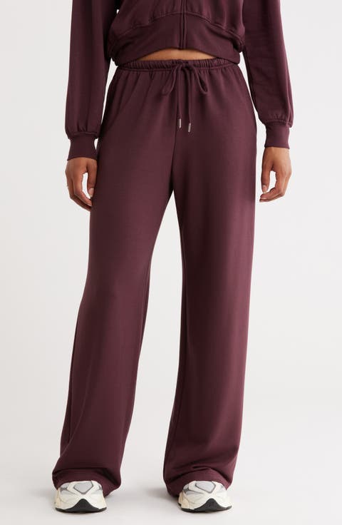 Loved Fleece Wide Leg Sweatpants