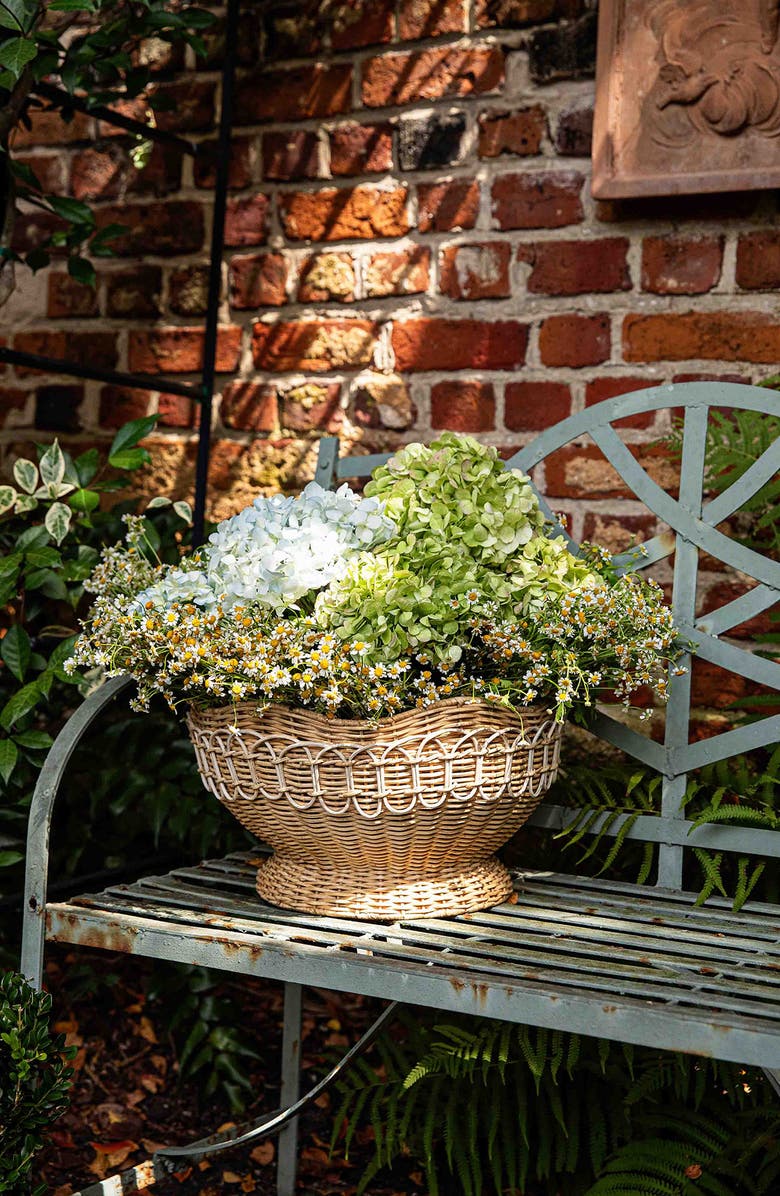 Juliska Provence Rattan Bowl, Alternate, color, Whitewash