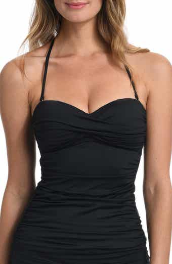 La Blanca Island Goddess Twist Bandeau Bikini Top