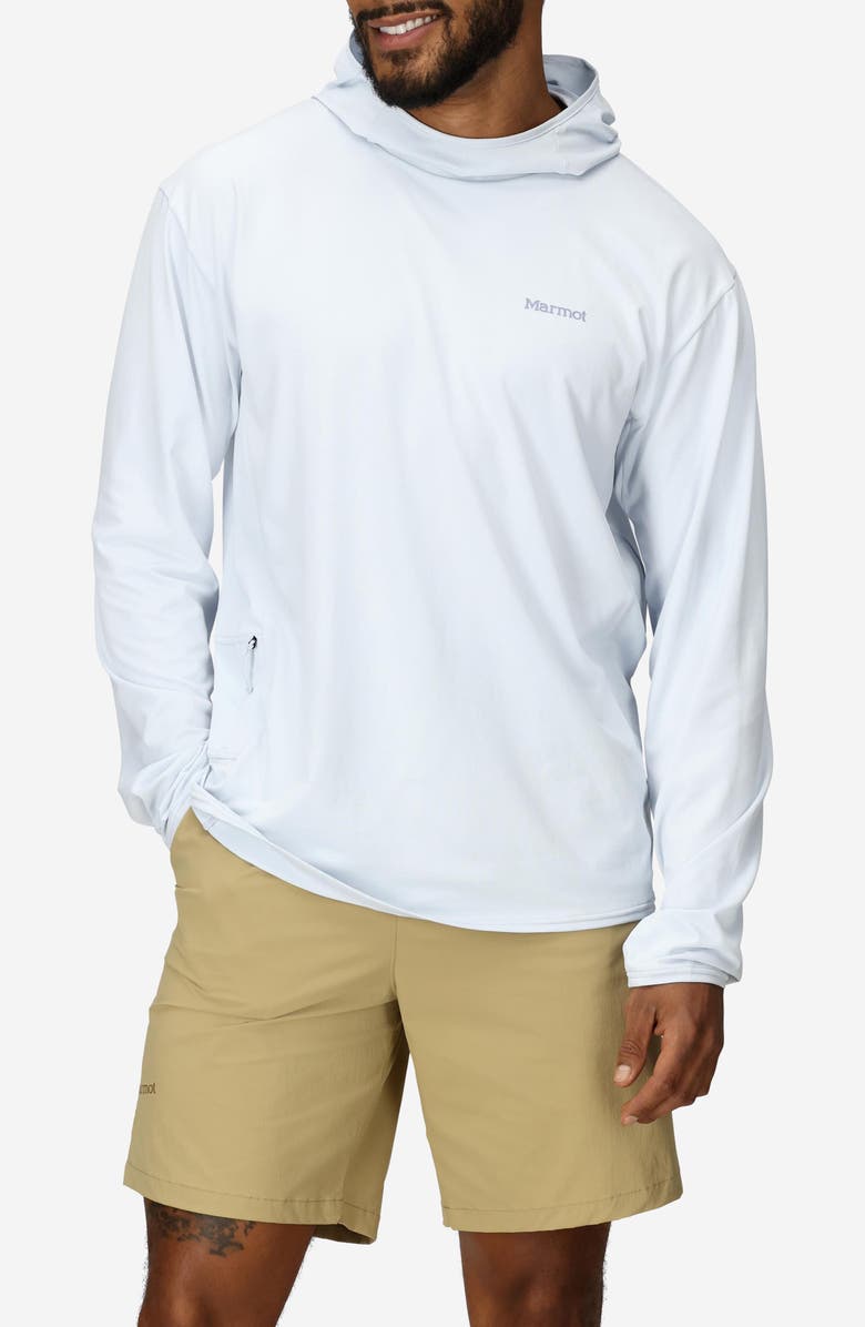 Marmot AirExchange SolarShield UPF Hoodie, Main, color, Vapor