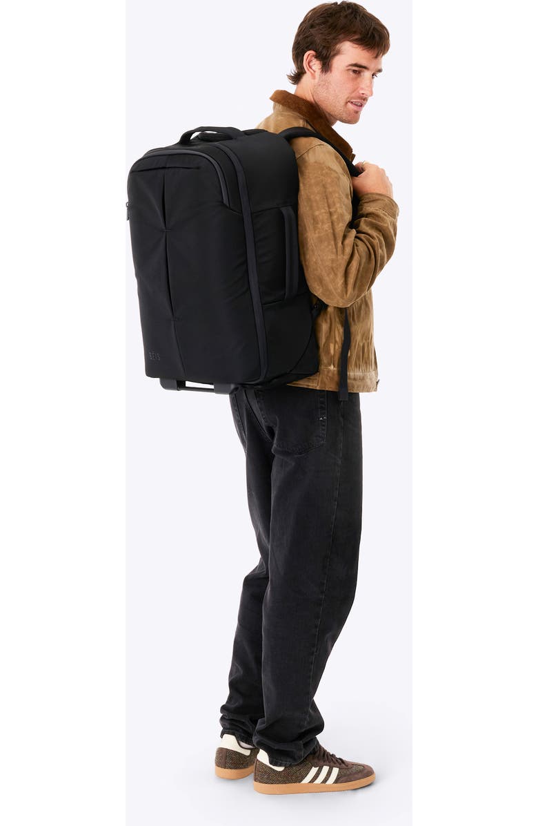 Béis The Pro Rolling Backpack, Alternate, color, Black