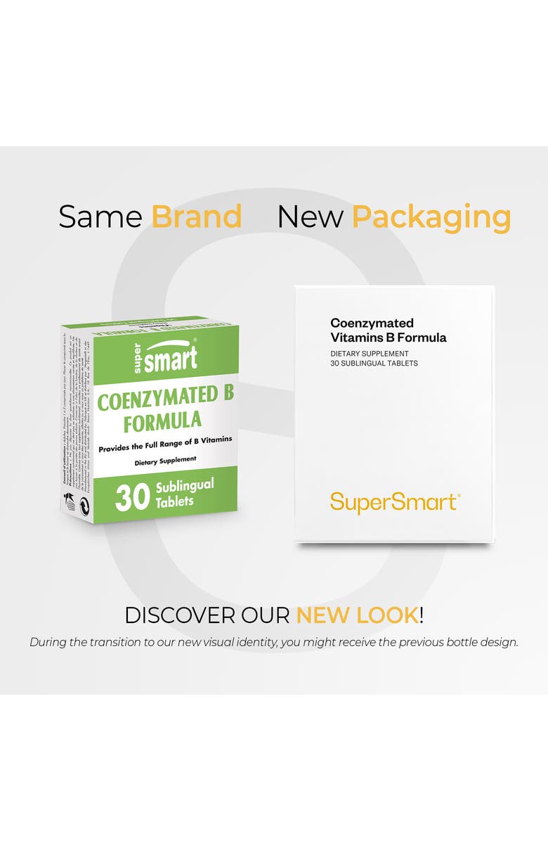SuperSmart Coenzymated B Formula, Alternate, color, NO COLOR