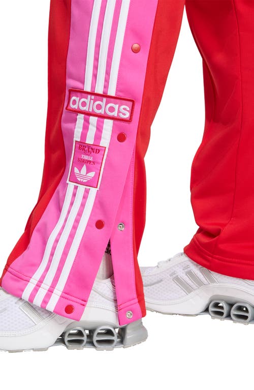 Adidas Originals Adidas Adibreak Recycled Polyester Track Pants In Red