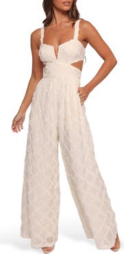 Petal & Pup Avella Cutout Wide Leg Jumpsuit