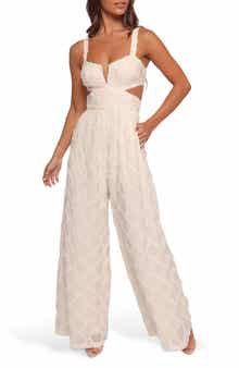 Petal & Pup Avella Cutout Wide Leg Jumpsuit