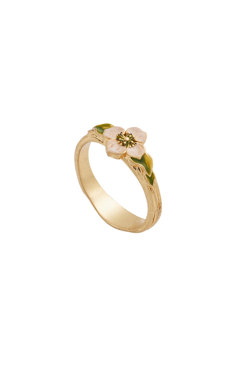 Fable England Poppy Anemone Ring, Main, color, Gold