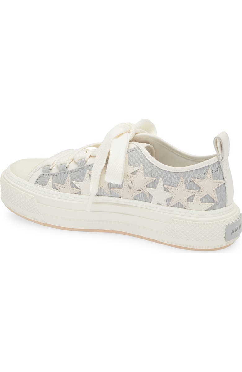AMIRI Stars Court Low Sneaker, Alternate, color, Ash