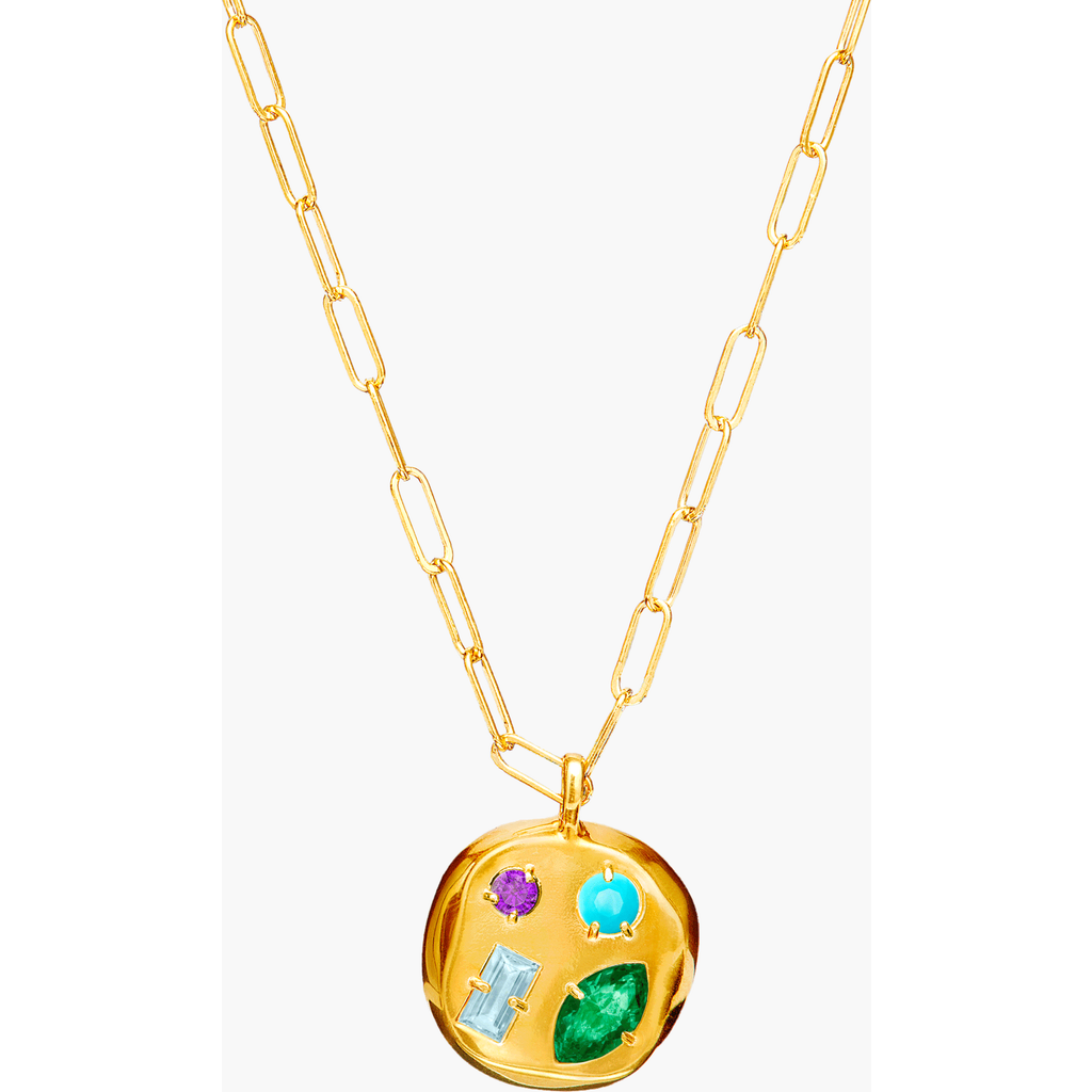 Birthdate Co. The May Birthdate Gold Pendant In May 22nd - Gold