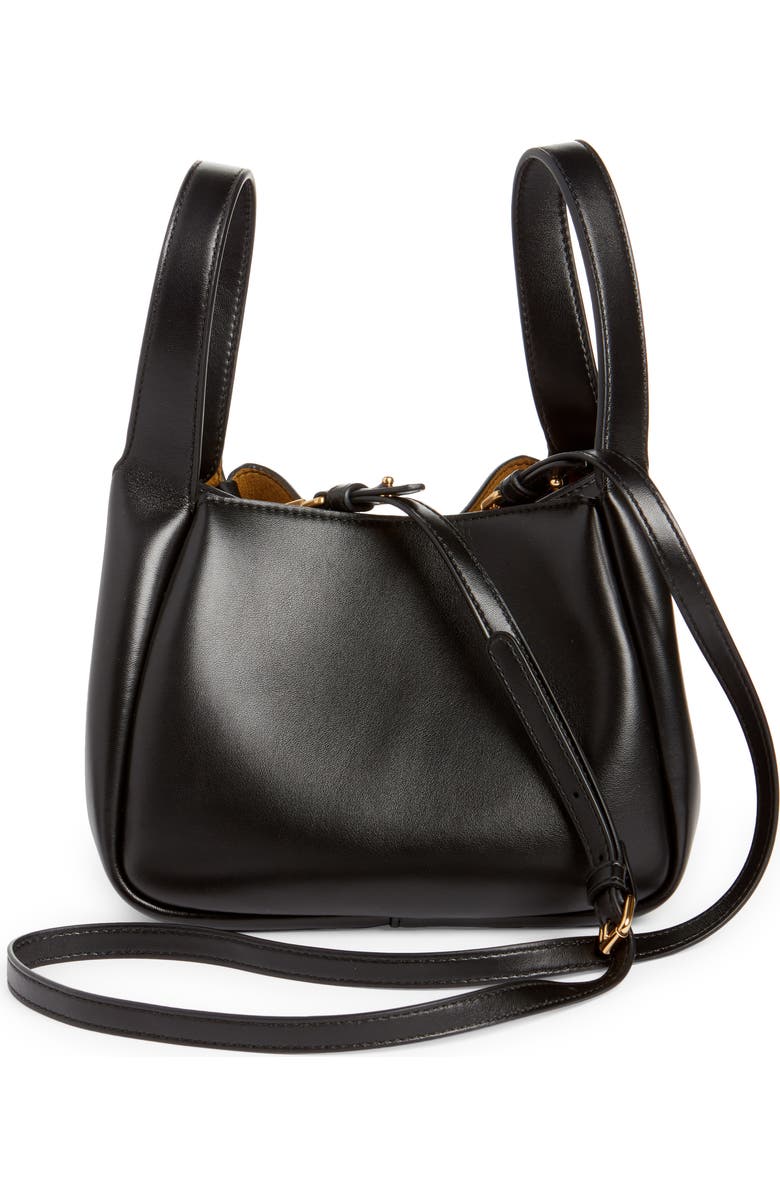 Stella McCartney Logo Faux Leather Top Handle Bag, Alternate, color,
