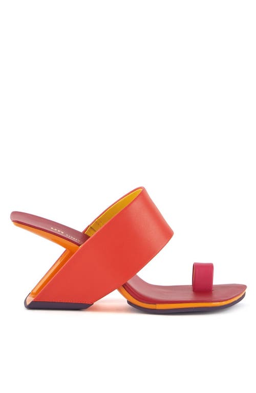 United Nude Women's Yellow / Orange / Red Loop Toe Hi - Mai Tai