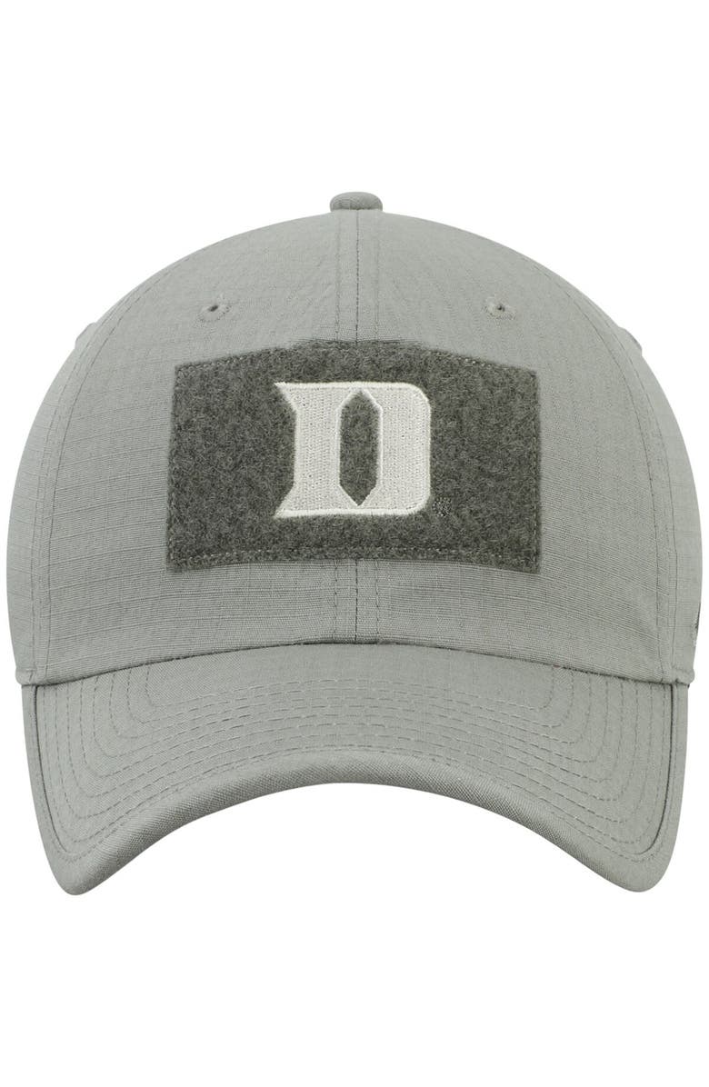Nike Men's Nike Green Duke Blue Devils Tactical Heritage 86 Team Performance Adjustable Hat, Alternate, color, 
