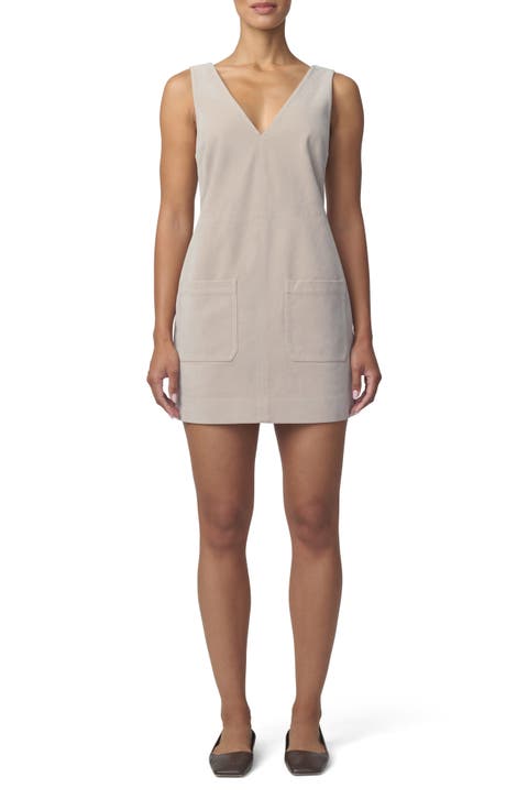 Desiree Faux Suede Minidress