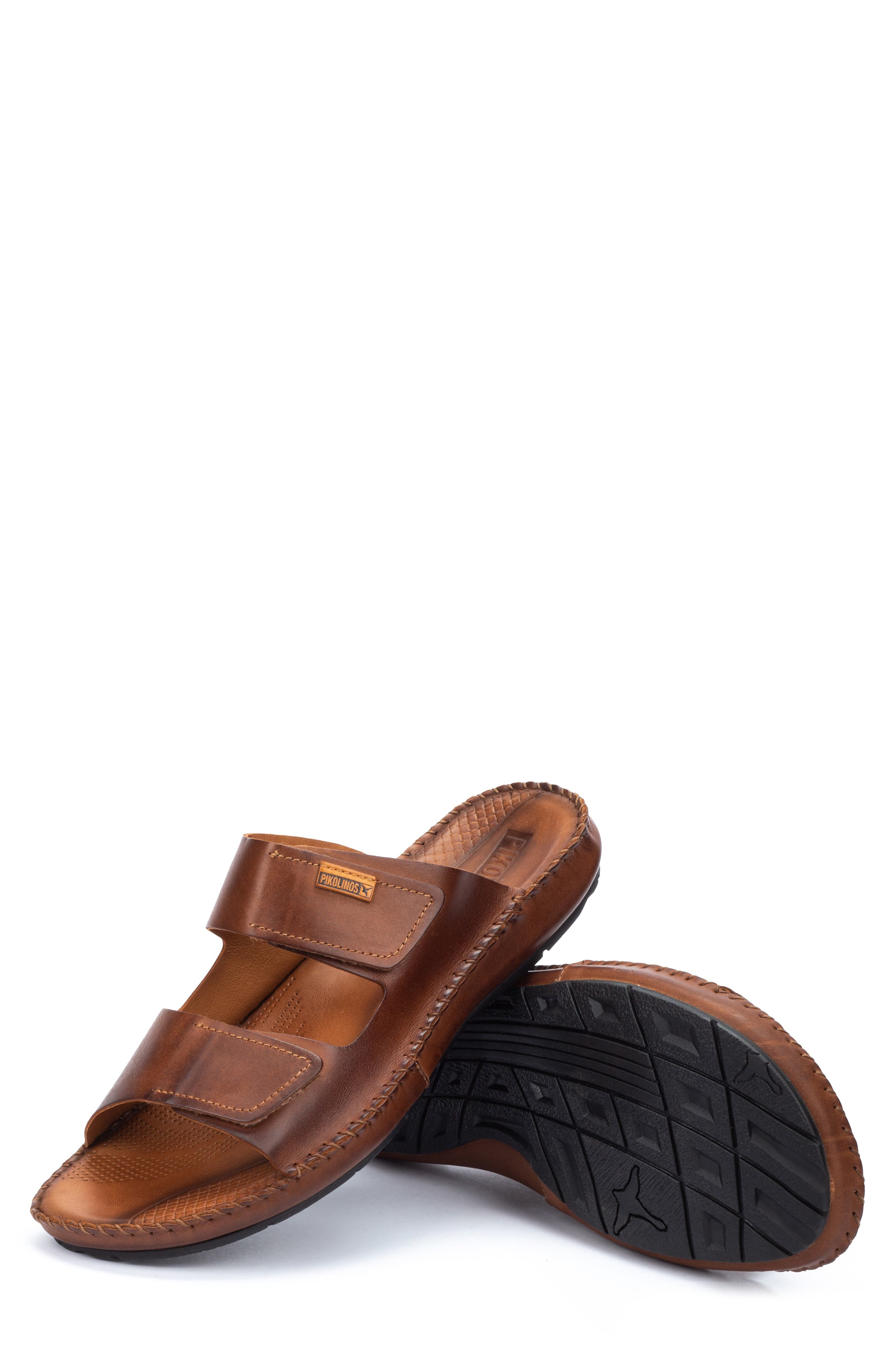 PIKOLINOS Tarifa Slide Sandal, Alternate, color, Cuero