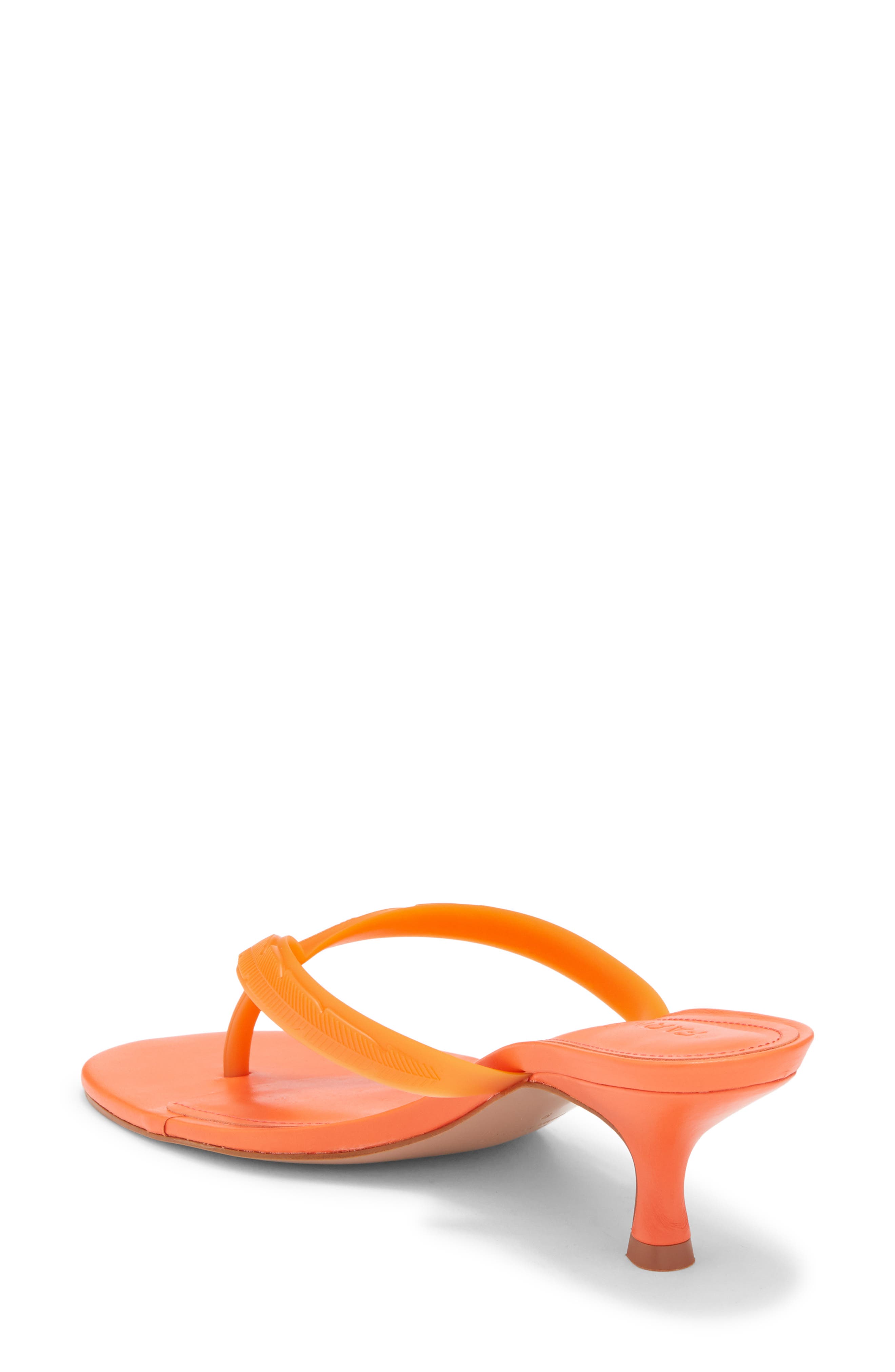 FARM Rio Rob Thong Slide Sandal, Alternate, color, Flame Orange