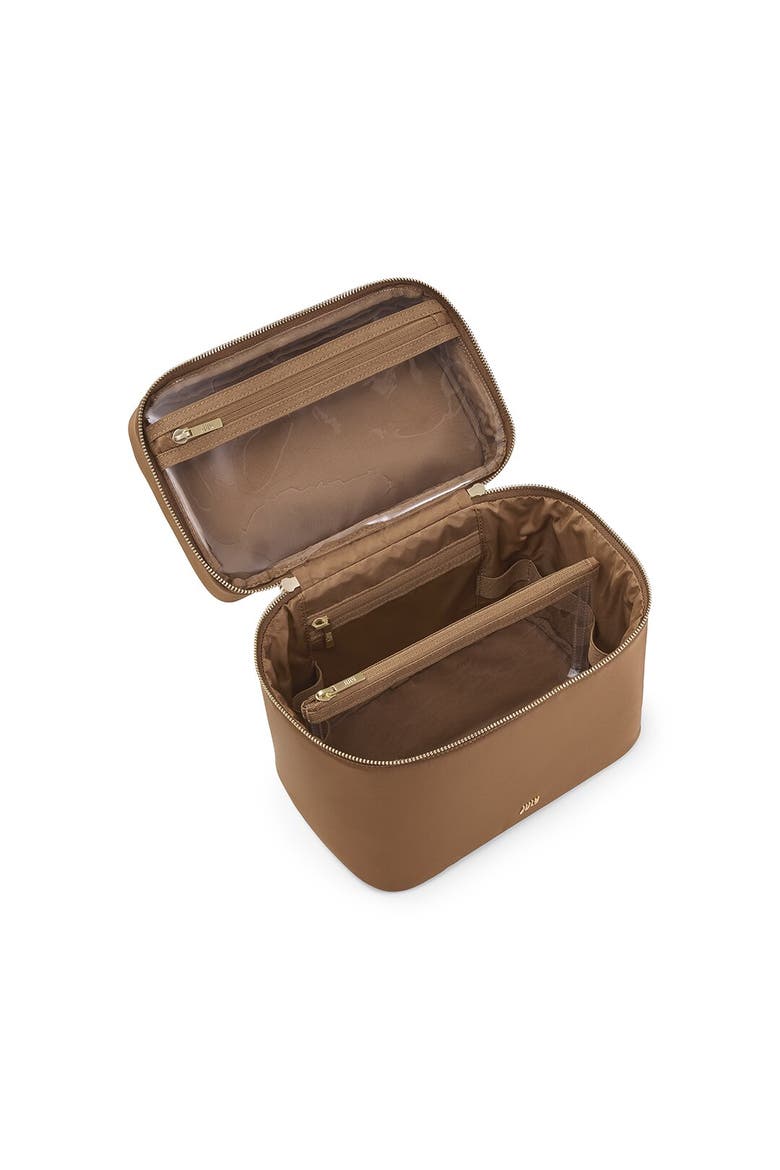 Vanity Cosmetic Case, Alternate, color, Light Brown
