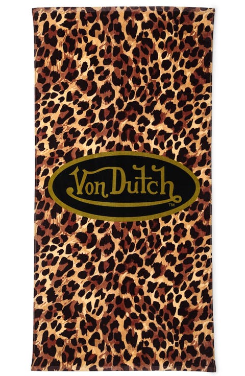 Iconic Y2K 100% Cotton 30"x60" Beach Towel | Hot Pink Cheetah