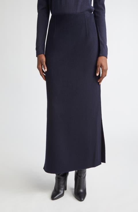 スカート MSGM WOOL BLEND SHORT SKIRT WITH SLIT MSGM faux-fur Trim Mini Skirt | Black | FARFETCH