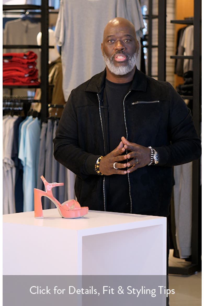 Ankle Strap Platform Sandal video