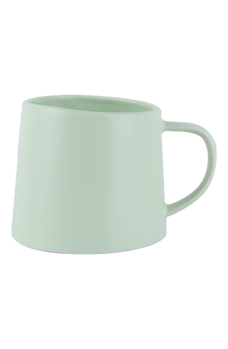 Stone Lain Delilah Porcelain 6-Piece Mug Set, Main, color, Lime Green