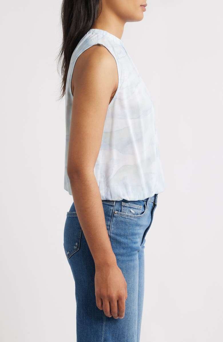 Cloth & Stone Bubble Tank Top, Alternate, color, Waves Camo Print