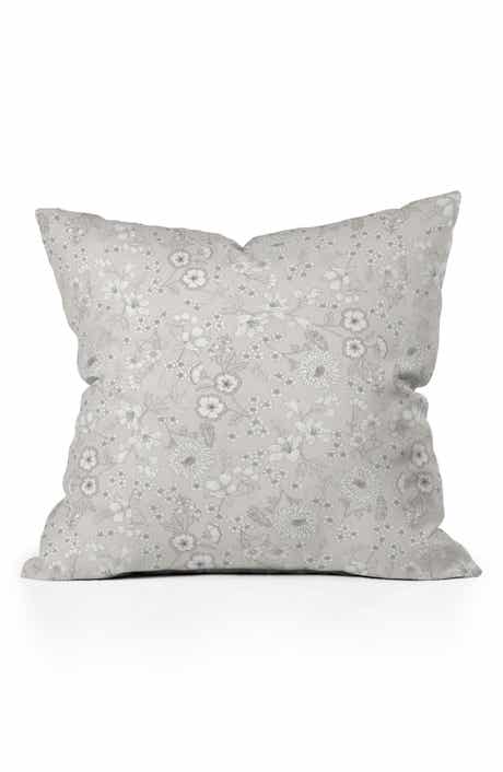 Deny Designs Audrey Floral Throw Pillow