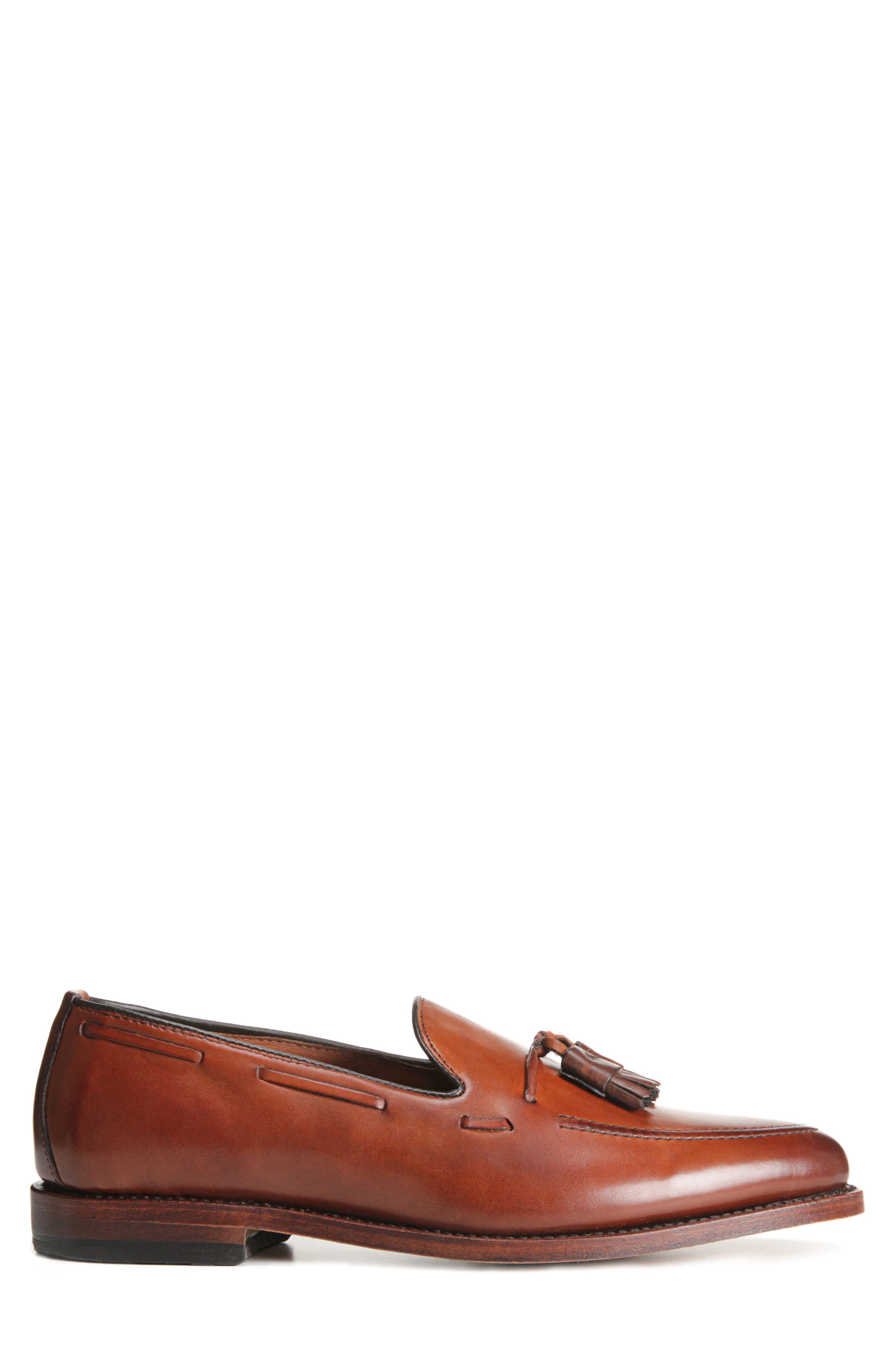 Allen Edmonds Grayson Tassel Loafer, Alternate, color, Dark Chili Leather