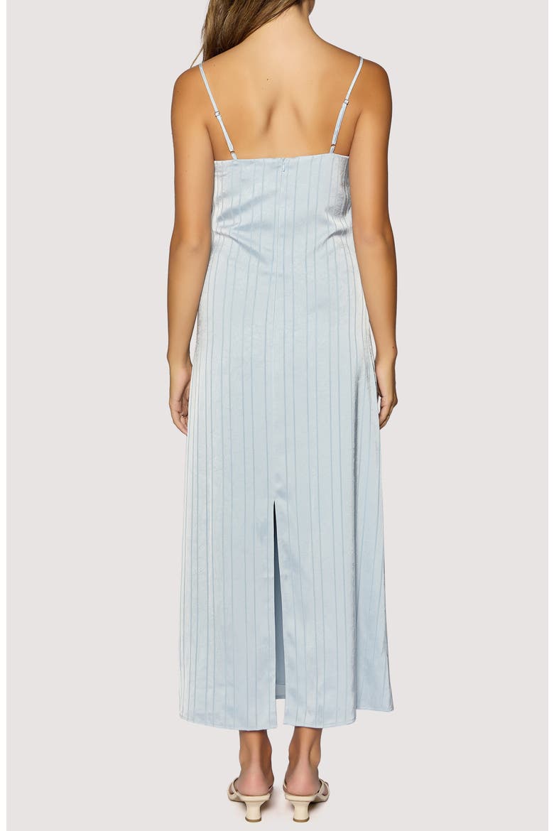 Charisma Tonal Stripe Maxi Slipdress, Alternate, color, BLUE