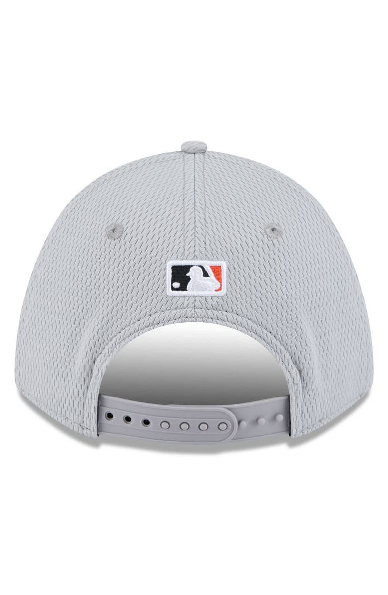 New Era Men's New Era Gray Baltimore Orioles 2025 MLB Clubhouse 9FORTY M-Crown Adjustable Hat, Alternate, color, 