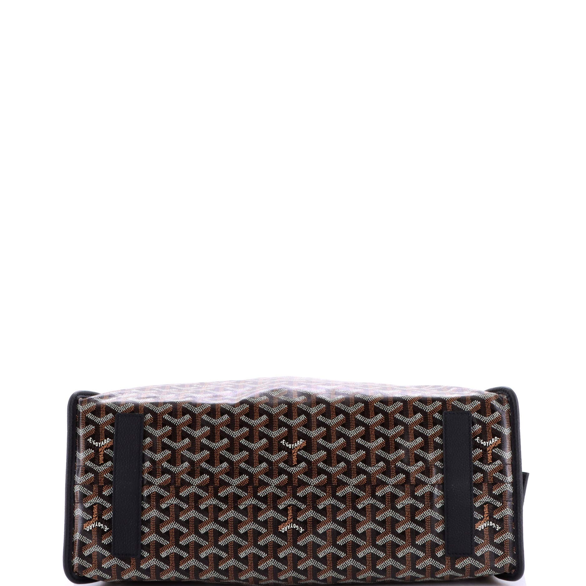 Pre-Owned Goyard Hardy Pet Carrier Coated Canvas PM, Alternate, color, Black