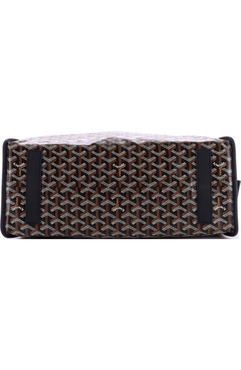 Pre-Owned Goyard Hardy Pet Carrier Coated Canvas PM, Alternate, color, Black