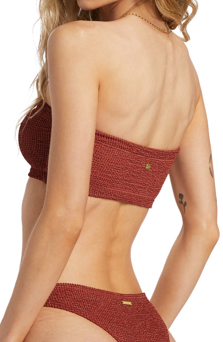 Billabong Shimmer High Tube Bikini Top, Alternate, color, 