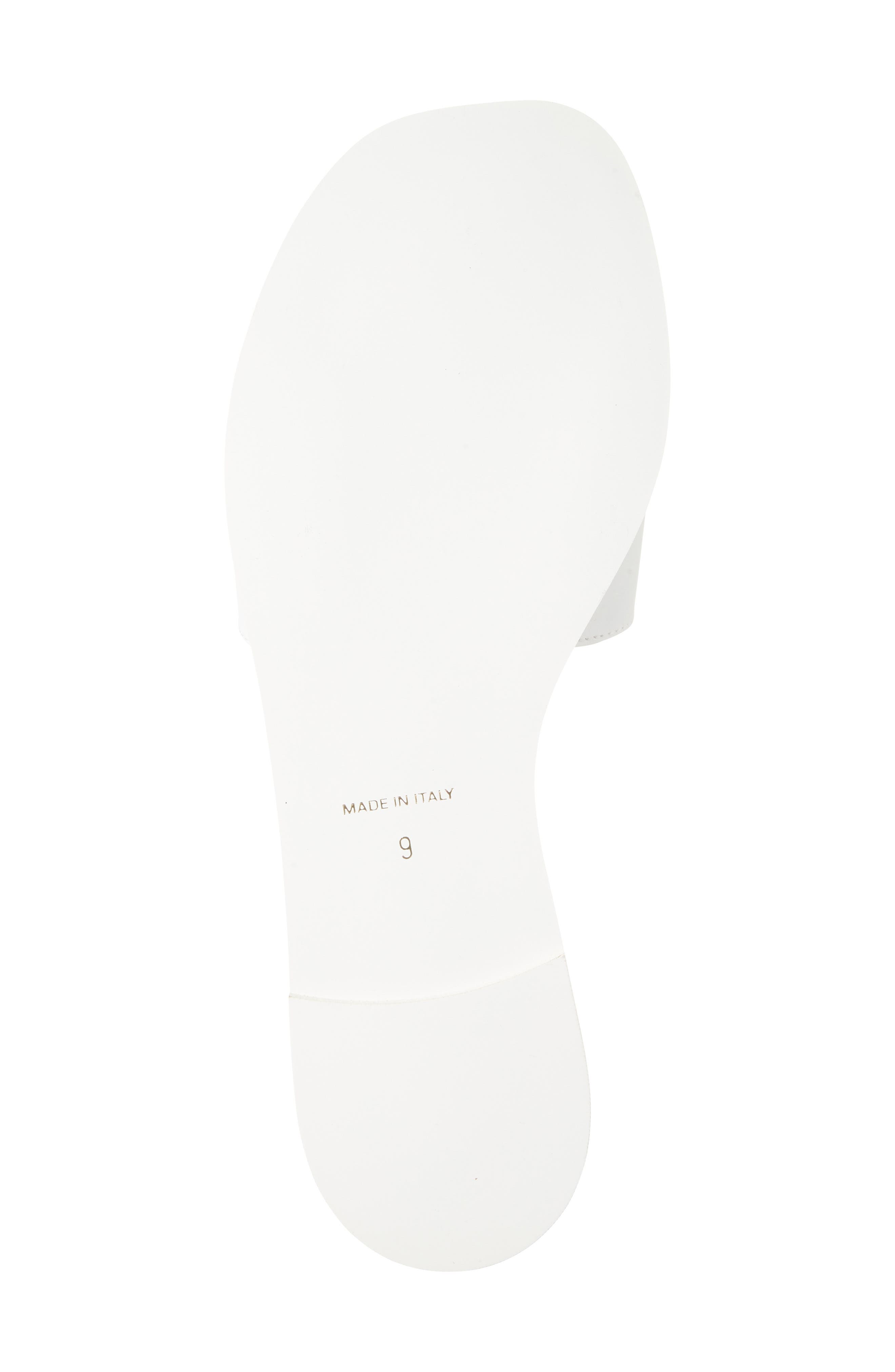 VALENTINO BY MARIO VALENTINO Mia VLOGO Slide Sandal, Alternate, color, White