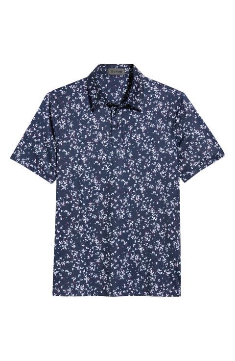 Wildflower Tech Jersey Polo Shirt