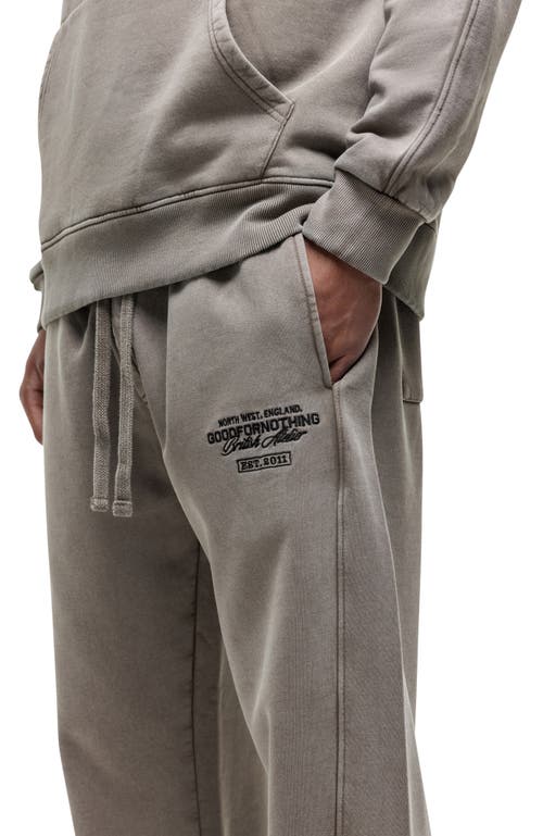 Good For Nothing Vintage Washed Taupe Atelier Baggy Jogger In Gray