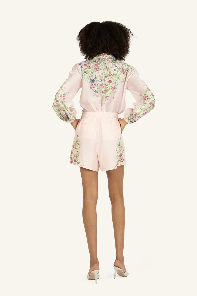 Rose Shorts, Alternate, color, Romantic Floral