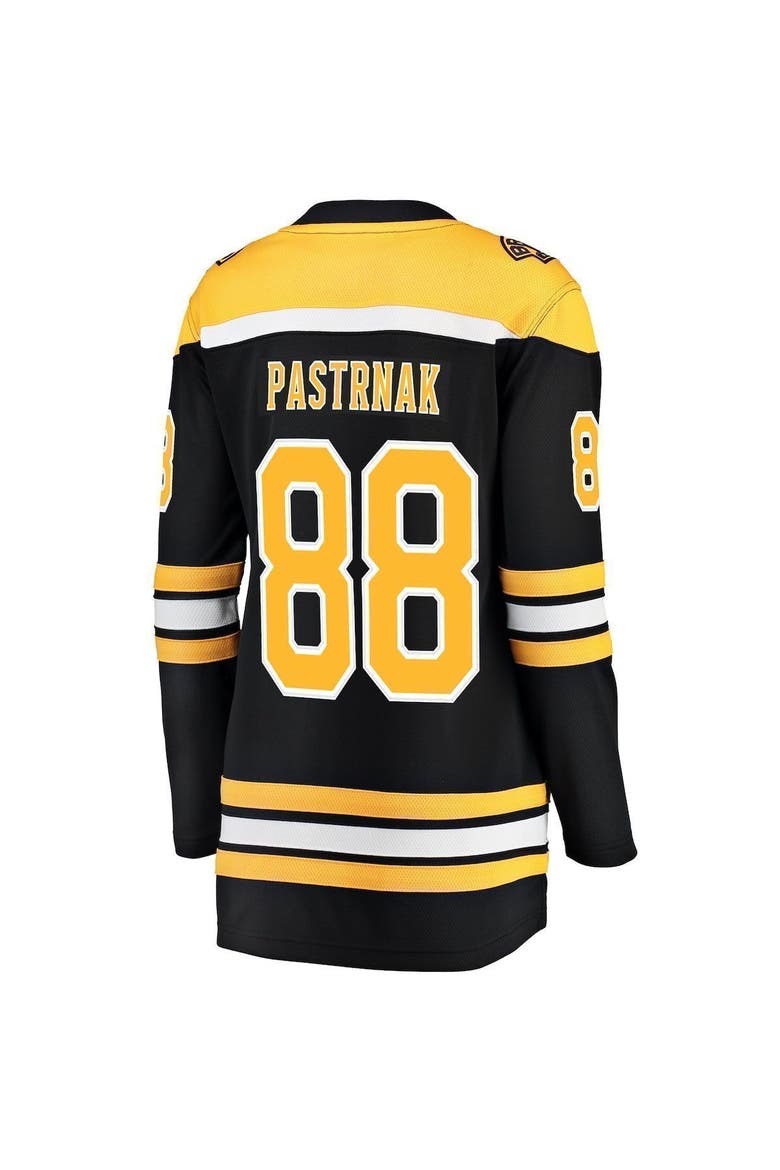Women's Fanatics Branded David Pastrnak Black Boston Bruins Home Premier Breakaway Player Jersey, Alternate, color, BLACK