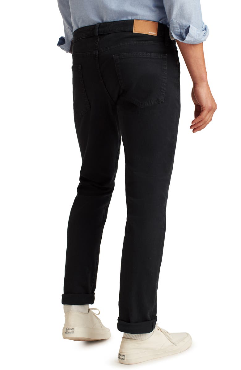 Bonobos Travel Slim Fit Stretch Jeans, Alternate, color, Jet Black