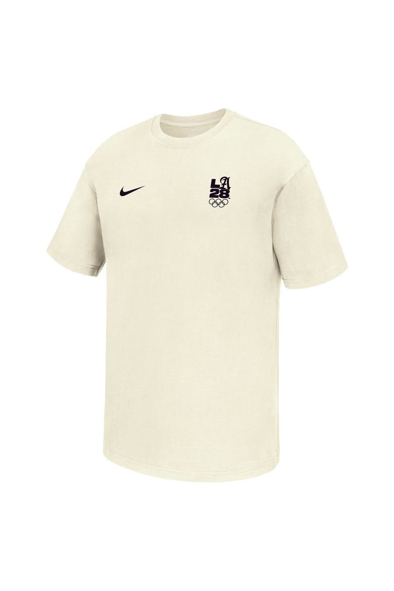 Men's Nike  Natural LA28 Summer Olympics Max90 T-Shirt, Alternate, color, Natural