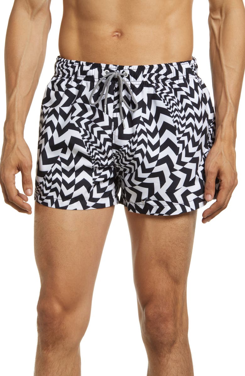 Boardies Hazard Shortie Swim Trunks, Main, color, 