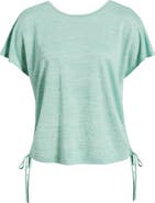 CITY BLUES Side Tie Knit Top