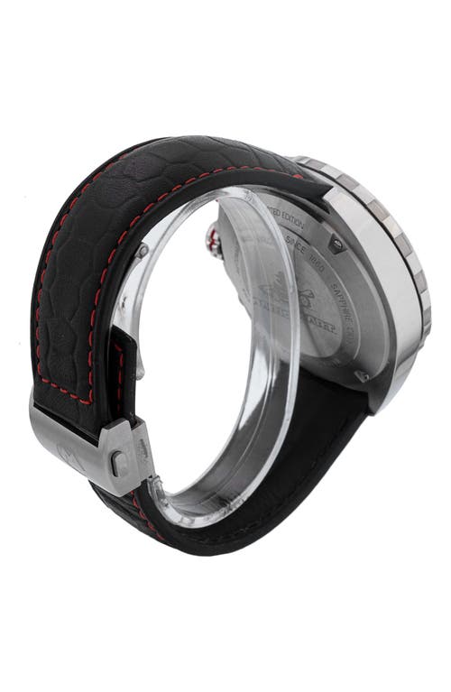 Watchfinder & Co. Tag Heuer 2022 Formula 1 Limited Edition Automatic Leather Strap Chronogr In Black